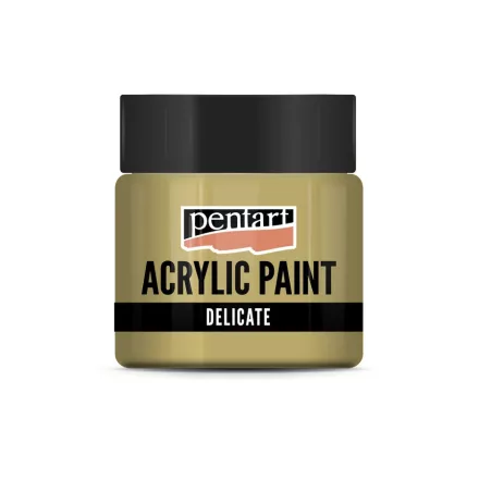 Delicate akrilfesték - ARANY 50ml | Pentart 