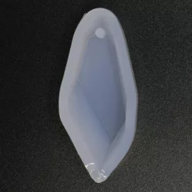   Szilikon öntőforma átlátszó gyémánt 2cm x 4cm x 1,1 cm