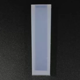   Szilikon öntőforma átlátszó négyzet alapú függő 1,5cm x 1,5cm x 4cm