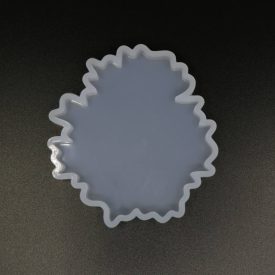 Szilikon öntőforma átlátszó geóda ovális 9 x 8,5 x 1 cm   Szilikon öntőforma átlátszó geóda ovális 9 x 8,5 x 1 cm