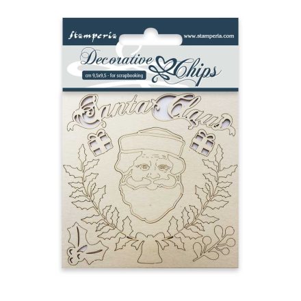 Chipboard - 9,5x9,5 cm - Télapó