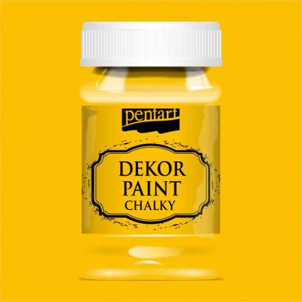 Dekor Paint Chalky -  Napsárga - 100ml