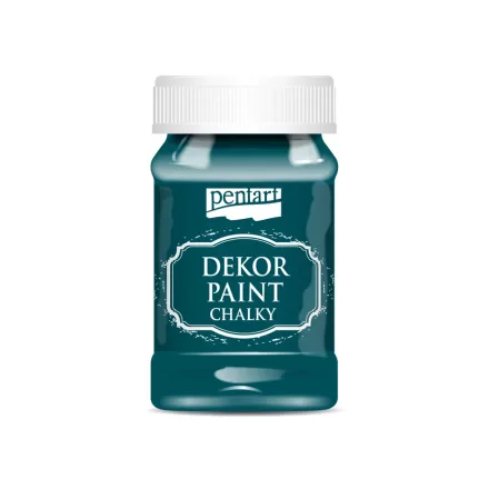 Dekor krétafesték SMARAGDZÖLD 100ml