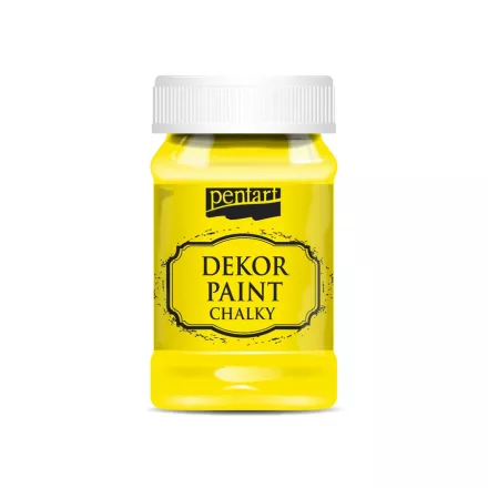Dekor krétafesték CITROMSÁRGA 100ml