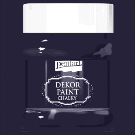 Pentart Dekor Paint Chalky - Padlizsán -  230ml