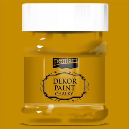 Dekor krétafesték MUSTÁRSÁRGA 230ml