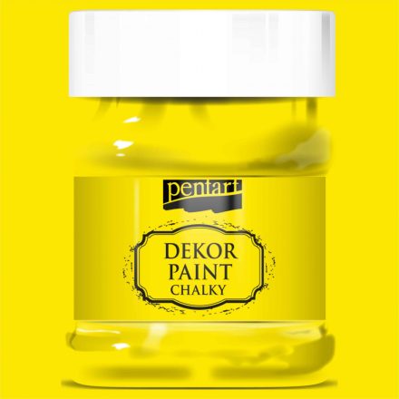 Dekor krétafesték CITROMSÁRGA 230ml