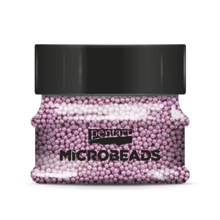 Szórógyöngy pink 0,8-1 mm 40 g  