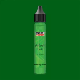 Bársonypor világoszöld min. 4g / 30ml