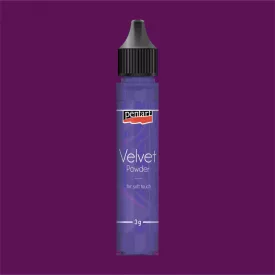 Bársonypor lila min. 3g / 30ml