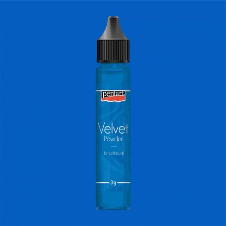 Bársonypor kék min. 3g / 30ml