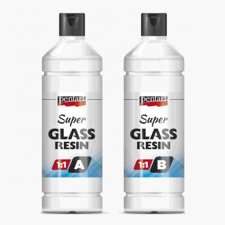 Szuper üveggyanta 1:1 szett 250ml