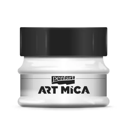 Art Mica gyöngyházfehér min. 9gr
