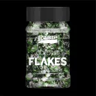 Színes fólia pehely zöld - ezüst min. 1 g