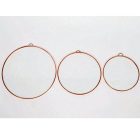 Fóliázott üveg 3mm kör 12cm