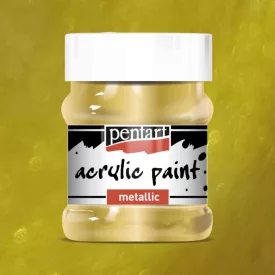 Metál akrilfesték ARANY 230ml | Pentart
