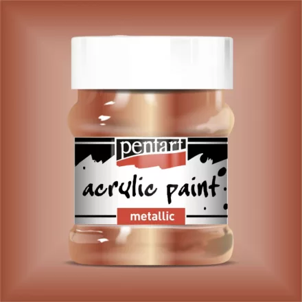 Metál akrilfesték ANTIKRÉZ 230ml | Pentart
