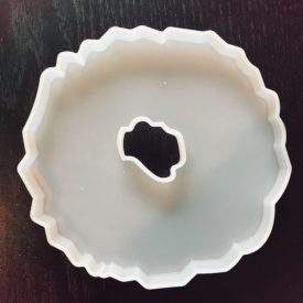 Szilikon öntőforma átlátszó geóda 13 x 13 x1 cm Szilikon öntőforma átlátszó geóda 13 x 13 x1 cm