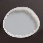 Szilikon öntőforma átlátszó geóda 13 x 11 x 1 cm