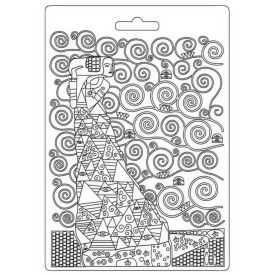 Lágy PVC öntőforma / nyomóforma A/5 - Klimt: A várakozás   Lágy PVC öntőforma / nyomóforma A/5 - Klimt: A várakozás