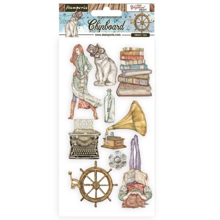 Chipboard cm 15x30 - Lady Vagabond életstílus elemek