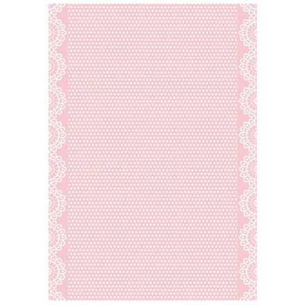 A4 rizspapír csom. - DayDream pink textúra