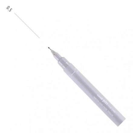 UNI PIN rajzmarker világosszürke 0,5 mm