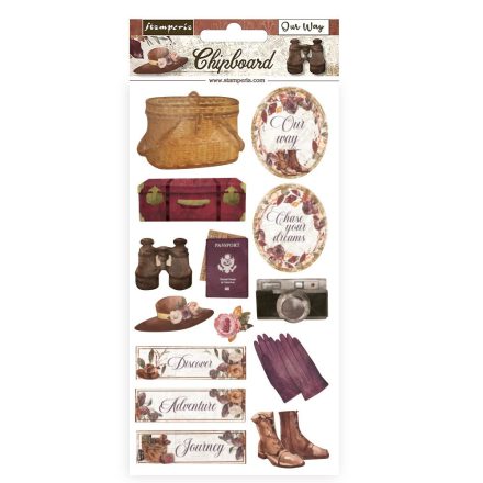 Chipboard cm 15x30 - Our way