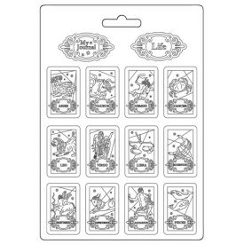 Lágy PVC öntőforma A/4 - Cosmos Infinity zodiac Lágy PVC öntőforma A/4 - Cosmos Infinity zodiac