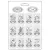 Lágy PVC öntőforma A/4 - Cosmos Infinity zodiac