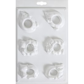 Gipszkiöntő forma - Állatos képtartó Gipszkiöntő forma - Állatos képtartó