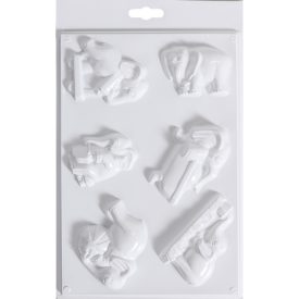 Gipszkiöntő forma - Elefántok Gipszkiöntő forma - Elefántok