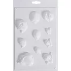 Gipszkiöntő forma - Kerti állatok