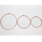 Fóliázott üveg 3mm kör 20cm