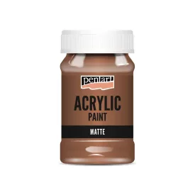 Matt akrilfesték - VÖRÖSBARNA AGYAG  100ml | Pentart