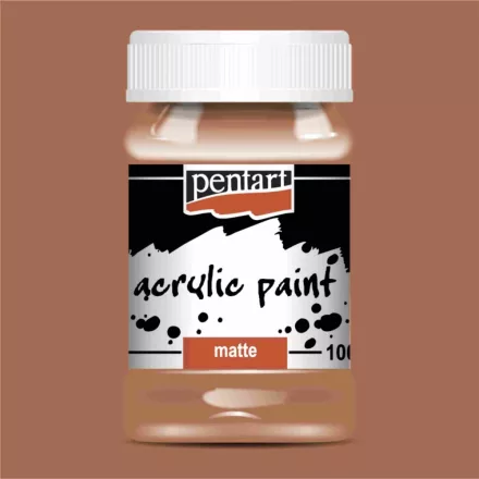 Matt akrilfesték - VÖRÖSBARNA AGYAG  100ml | Pentart