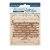 Chipboard cm 14x14 - Vintage Library letters