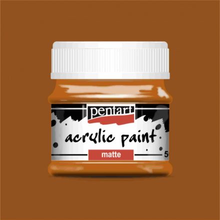 Matt akrilfesték - VÖRÖS AGYAG 50ml | Pentart