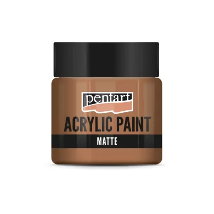Matt akrilfesték - VÖRÖSBARNA AGYAG 50ml | Pentart