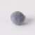 Zsenília pompon 1 cm  - sötétszürke