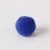 Zsenília pompon 1 cm  - sötétkék 100 darabos csomag