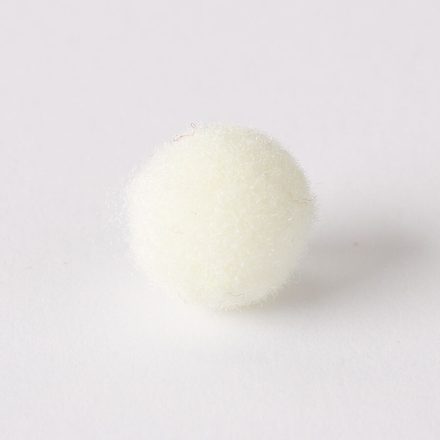 Zsenília pompon 1 cm  - világosbézs