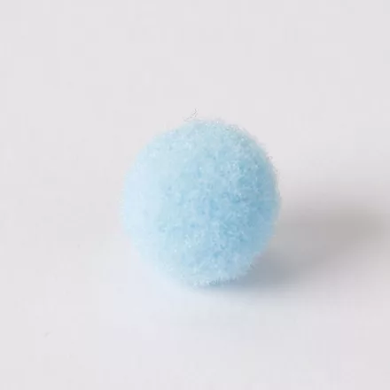 Zsenília pompon 2 cm  - világoskék 100 darabos csomag