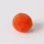 Zsenília pompon 2 cm  - sötétnarancs 100 darabos csomag