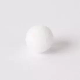 Zsenília pompon 2 cm  - fehér 100 darabos csomag
