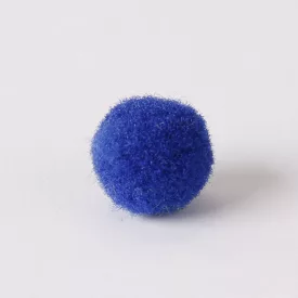 Zsenília pompon 2 cm  - sötétkék 100 darabos csomag
