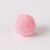 Zsenília pompon 2 cm  - világosrózsaszín
