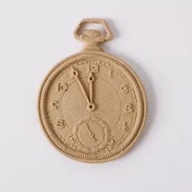 Hőre lágyuló fa - Óra 5,5cm x 4cm