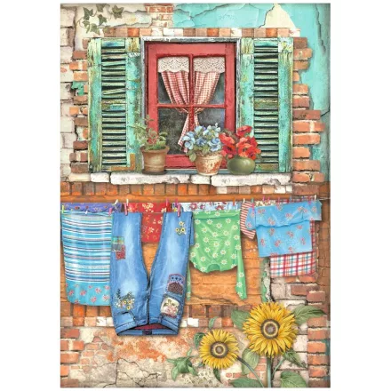 A4 rizspapír, csom. - Sunflower Art window