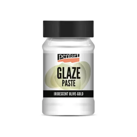 Mázpaszta színjátszó oliva-arany 100ml | Pentart